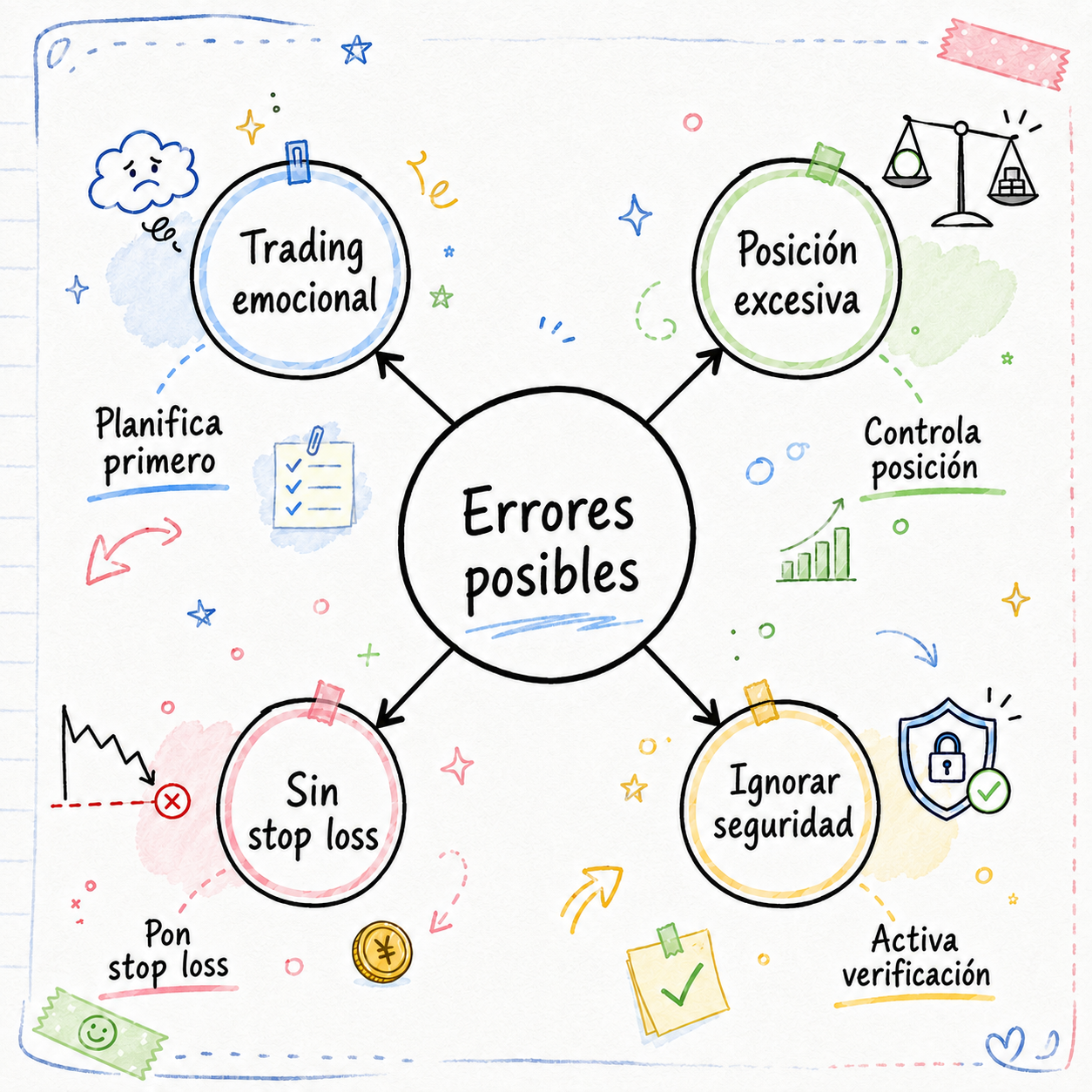 Cómo evitar errores comunes en el comercio de criptomonedas - Errores en el trading