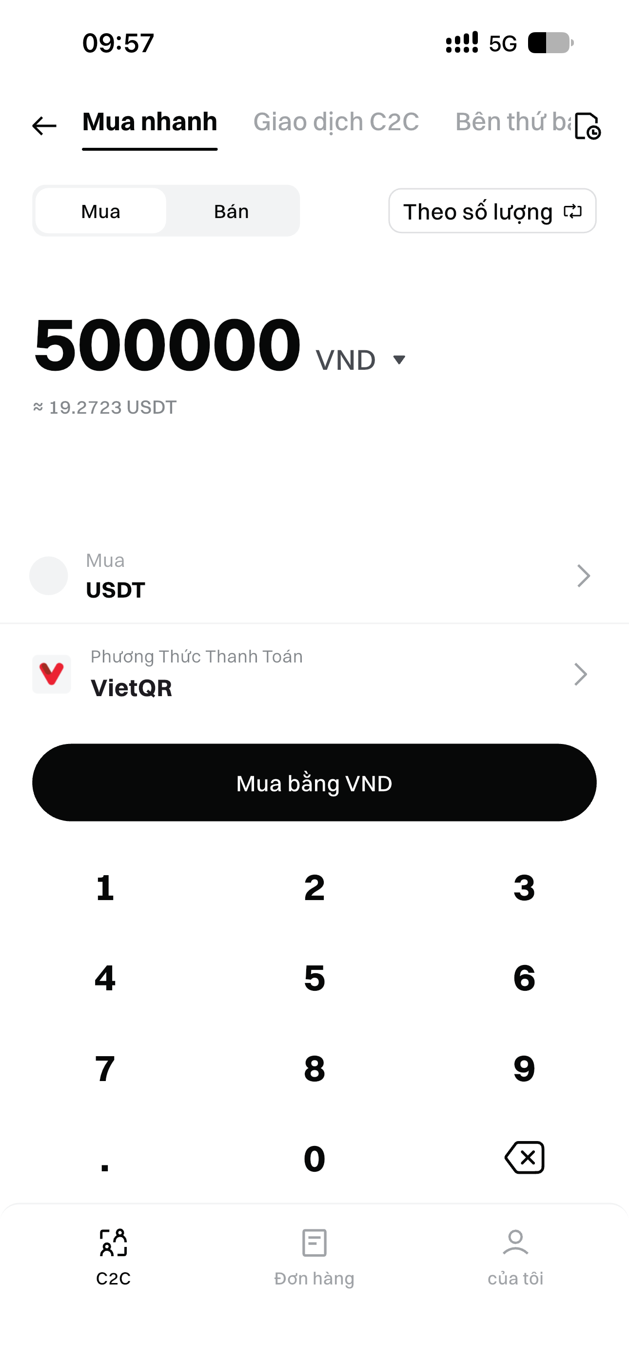 [Cập nhật sản phẩm] MGBX VND VietQR Mua Crypto Tức Thì Đã Hoạt Động