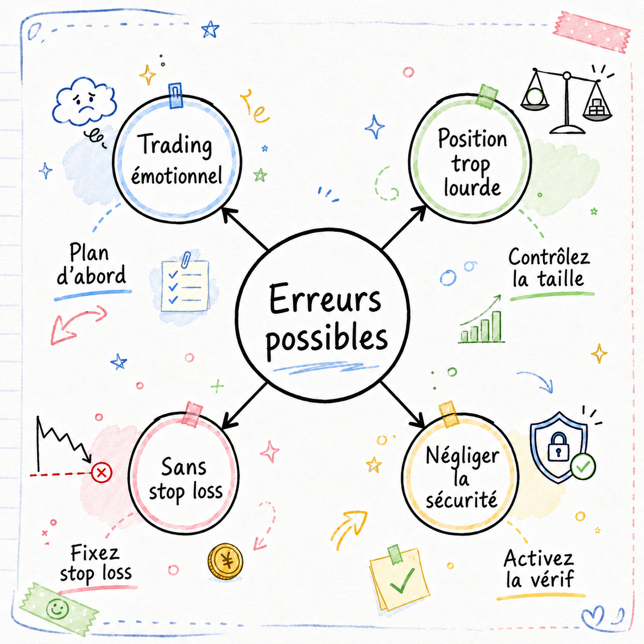 Comment éviter les erreurs courantes dans le trading de cryptomonnaies - Erreurs de trading