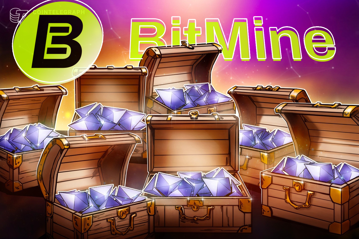 Bitmine compra 28 mil ETH e conclui 97% da meta de acumulação de tesouraria - ETH