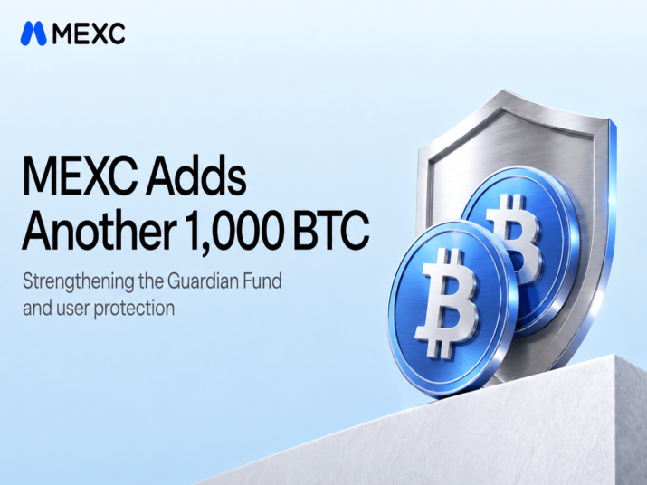 MEXC ajoute 1 000 BTC supplémentaires au Guardian Fund, renforçant la protection des utilisateurs - BTC
