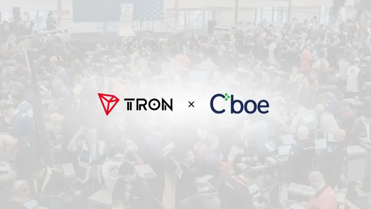 TRON DAO, 시카고 Cboe 마감벨과 함께 Canary 스테이킹 TRX ETF(티커: TRXS) 데뷔 기념 - ETH