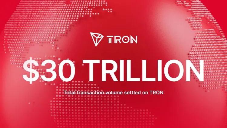 TRON supera i 30 trilioni di dollari in volume totale di transazioni, consolidando la sua posizione di blockchain leader per le stablecoin - ETH