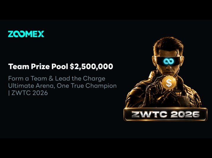 Zoomex lance le championnat de trading multi-actifs ZWTC 2026 avec une cagnotte record pouvant atteindre 5 millions USDT - SOL
