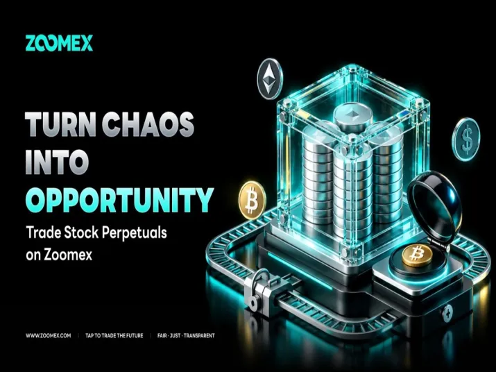 ZOOMEX STOCK: Negocie o Caos do Mercado da Semana Passada com Perpétuos de Ações - BTC