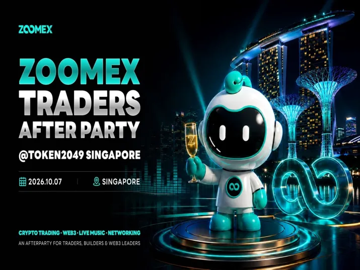 Zoomex realizará Traders After Party durante a TOKEN2049 Singapore, conectando traders e a comunidade Web3 - ETH
